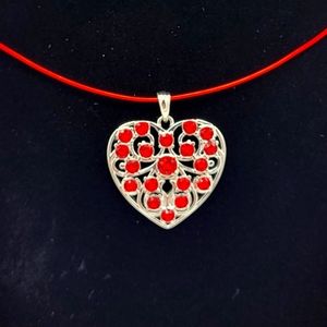 Vintage willabee and ward silver plated pendant